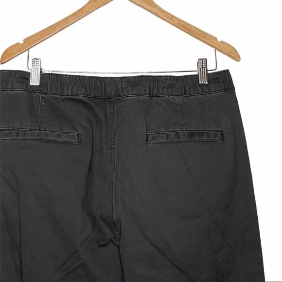 Tainted Denim Men Grey Stretch Pockets Elastic Tie Waist Joggers Jeans S… - Picture 5 of 8